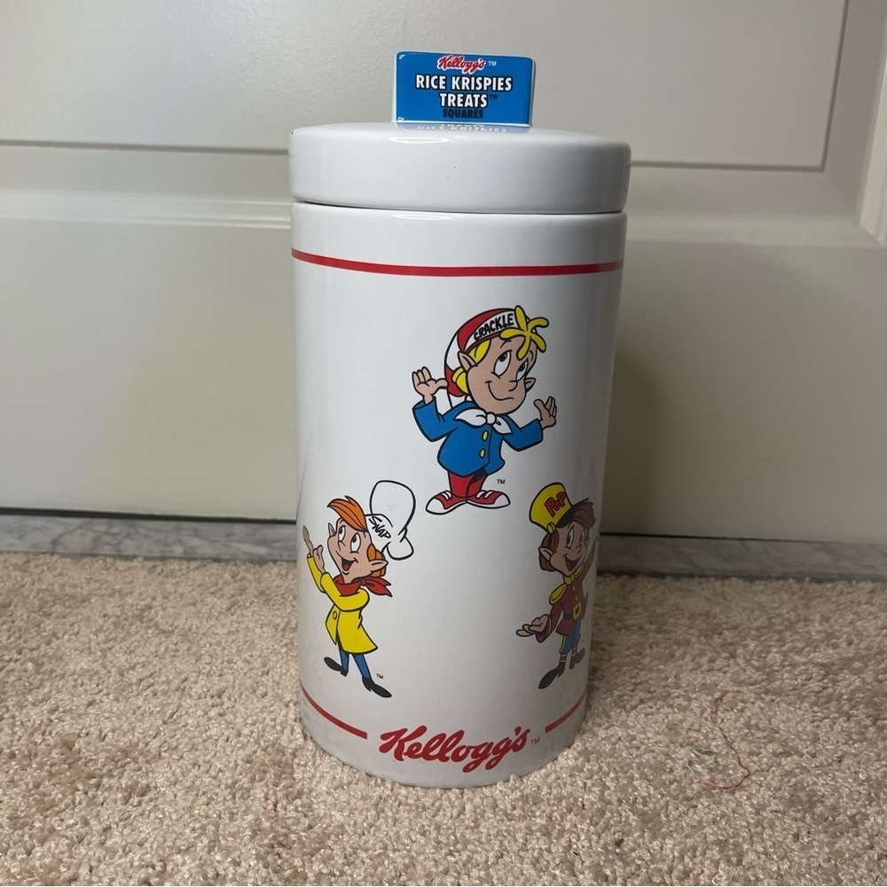 Vintage 1999 Kellogg’s Rice Krispies Treats Canister